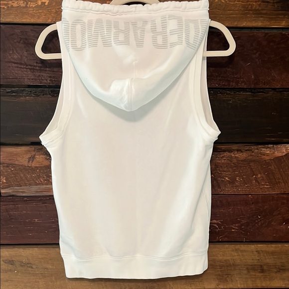 Under Armour White Sleeveless Hoodie - Picture 5 of 7